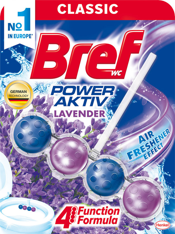 Блок для унітазу BREF лаванда, 1х50г